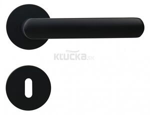 RK.K16.COMO.BB.CE kľučka na dvere, Čierna na Kľúč