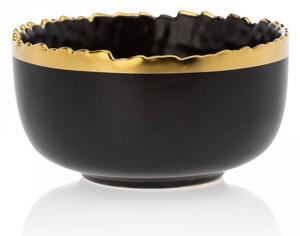 DekorStyle Keramická miska Kati 11,5 cm čierna