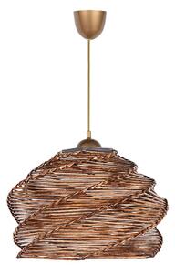 Luster na lanku RUCHE 1xE27/60W/230V ratan