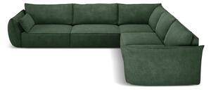 Tmavozelená rohová pohovka (variabilná) Vanda - Mazzini Sofas