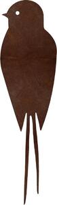 CORGARDEN Záhradná dekorácia lastovička 1, 20 x 5 cm, corten CORGARDEN 1044