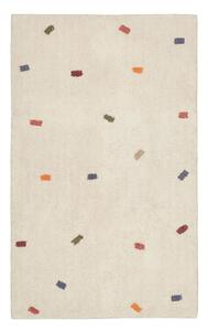 MUZZA Detský koberec aniafi 90 x 150 cm biely