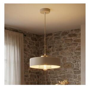Brilagi - Závesný luster na lanku SPRING 1xE27/60W/230V pr. 30 cm béžová/zlatá