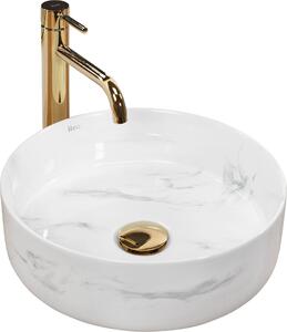 Umývadlo na dosku Rea SAMI Nature Marble
