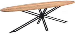 Mangový drevený jedálenský stôl Yana oválny 200 cm Mahom