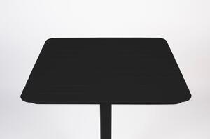 Čierny záhradný jedálenský stôl Zuiver Vondel, 71 x 71 cm