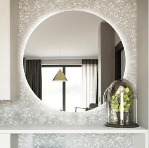 Baltica Design - LED kúpeľňové zrkadlo s podsvietením BRIGHT 15W/230V 6500K priemer 60 cm IP65