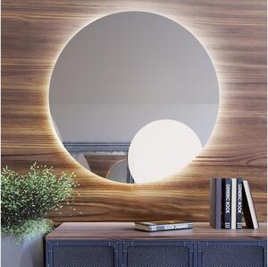 Baltica Design - LED kúpeľňové zrkadlo BRIGHT s podsvietením, 15 W/230 V, 4500 K, priemer 60 cm, IP65
