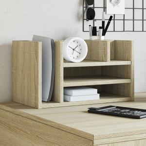 Maison Exclusive - Organizér na písací stôl Sonoma dub 44,5x24x25 cm drevený materiál