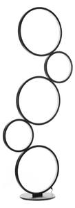 ONLI - LED stojacia lampa RINGS LED/58W/230V 4000K čierna