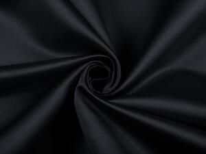 Biante Saténový štvorcový obrus polyesterový Satén LUX-026 Čierny 40x40 cm
