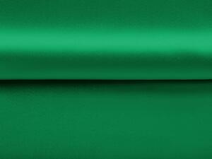 Látka polyesterový satén LUX-028 Írska zelená - šírka 150 cm