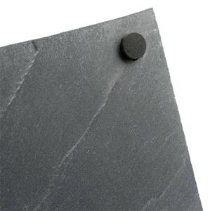 DekorStyle Kamenný podnos Spole 30x30 cm antracit