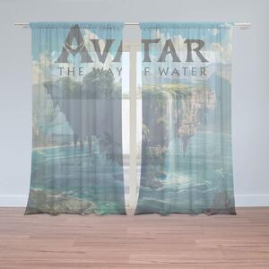 Sablio Záclony Avatar The Way of Water Plávajúci ostrov: 2ks 150x250cm