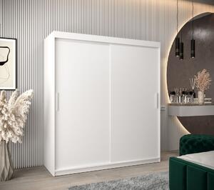Skriňa s posuvnými dverami v šírke 180 cm TIMEA - biela