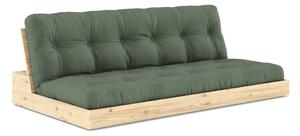 Zelená rozkladacia pohovka 196 cm Base – Karup Design