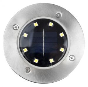 LED solárne záhradné svietidlo IP44 Diskové solárne svietidlá