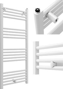 Granitan | Kúpeľňový radiátor PUERTO - 50/120 cm - biely - moderný dizajn - ohrievač uterákov a vykurovacie riešenie