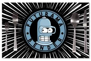 Sablio Prestieranie Futurama Bender Vesmír: 40x30cm