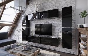 Moderná obývacia zostava BRADT 2 - čierna
