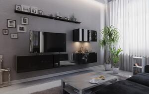 Moderná obývacia zostava BRADT 7 - čierna