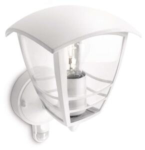 Philips 15388/31/16 - Vonkajšie nástenné svietidlo s čidlom MYGARDEN CREEK 1xE27/60W/230V