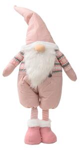 Dekoratívny trpaslík GNOME 90 cm, ružový