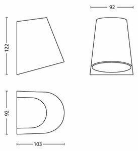 Philips 17287/47/16 - LED vonkajšie osvetlenie MYGARDEN VIRGA LED/3W/230V IP44