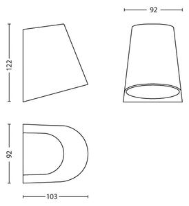Philips 17287/30/16 - LED vonkajšie svietidlo MYGARDEN VIRGA LED/3W/230V IP44