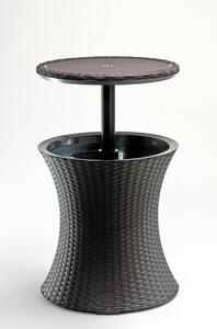 Okrúhly záhradný stolík so zásobníkom na ľad 49.5x49.5 cm Cool – Keter