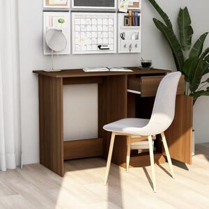 Maison Exclusive - písací stôl hnedý dubový vzhľad 100x50x76 cm drevený materiál