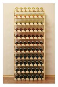 Regál na víno Klasik 77 (166 x 72 x 25 cm)