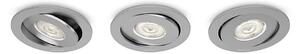 Philips 59183/48/16 - SADA 3x LED podhľadové svietidlo ASTEROPE LED/4,5W/230V