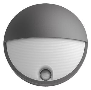 Philips 16456/93/16 - LED vonkajšie svietidlo s čidlom CAPRICORN LED/6W IP44