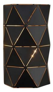 Lucide 21209/02/30 Dizajnové nástenné svietidlo OTONA Wall Light 2xE14/40W L15 H20cm čiene