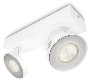 Philips 53172/31/P0 - Stmievateľné bodové svietidlo MYLIVING CLOCKWORK 2xLED/4,5W