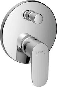 Sprchová a vaňová batéria Hansgrohe Rebris S bez podomietkového telesa chróm 72466000