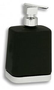 NOVASERVIS Metalia 4 dávkovač tekutého mydla čierna-chróm 6450,5