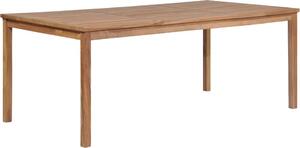 Maison Exclusive - Záhradný stôl 200x100x77 cm z masívneho teakového dreva