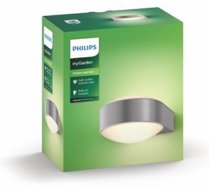 Philips 17336/47/PN - Vonkajšie nástenné svietidlo MYGARDEN CHIPMUNK E27/42W