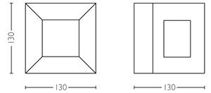 Philips 16480/30/P0 - LED vonkajšie nástenné svietidlo PARTERRE LED/8W IP44
