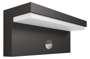 Philips 16484/93/P3 - LED Vonkajšie svietidlo so senzorom BUSTAN 2xLED/4,5W IP44