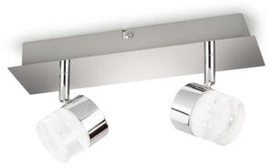 Philips 50147/11/P1 - LED Bodové svietidlo FLOAT 2xLED/4,5W/230V