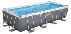 Výkonný Oceľový Stojanový Bazén 549X274X122 18X9Ft Bestway 6W1 + Pieskové Čerpadlo