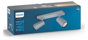 Philips 50572/48/PN - LED Bodové svietidlo MYLIVING PAISLEY 2xGU10/5,5W/230V