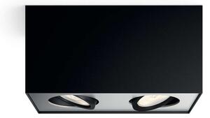 Philips 50492/30/P0-LED Stmievateľné bodové svietidlo MYLIVING BOX 2xLED/4,5W/230V
