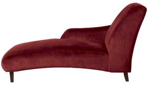 LEŇOŠKA, textil, tmavočervená Max Winzer - Online Only obývacie izby, Online Only
