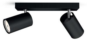 Philips 50592/30/PN - Bodové svietidlo MYLIVING KOSIPO 2xGU10/5,5W/230V