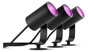 Philips 17414/30/P7 - SADA 3x LED Bodové svietidlo Hue LILY 3xLED/8W/230V IP65