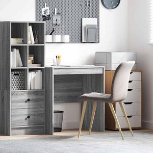 Maison Exclusive - písací stôl Grey Sonoma 70 x 50 x 76 cm